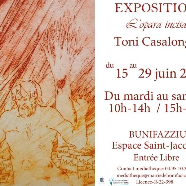 EXPOSITION DE TABLEAUX DE L'ARTISTE TONI CASALONGA