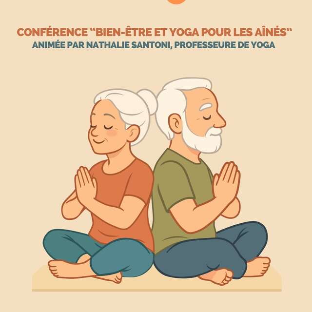 Conférence : "Bien-être et yoga pour les aînés" à la Médiathèque de Petreto-Bicchisano