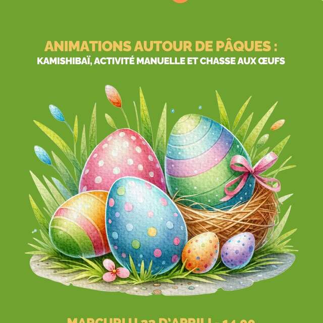 Animations jeunesse autour de Pâques