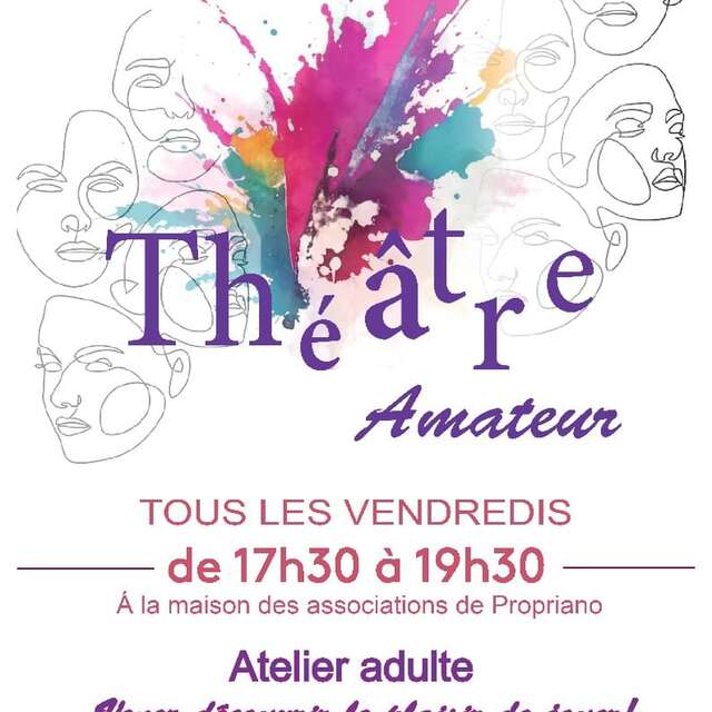 Atelier théâtre amateur à Propriano