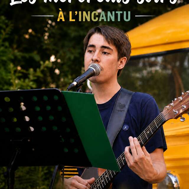 SOIRÉE CHANTS CORSES ET VARIÉTÉ AU RESTAURANT L'INCANTU