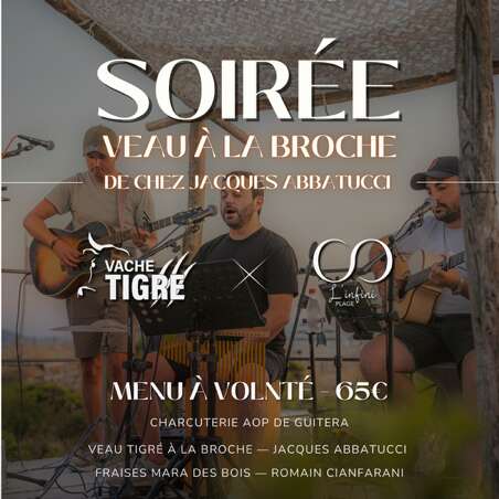 Soirée veau à la broche et chants corses avec le groupe Terra Mea au Golfe