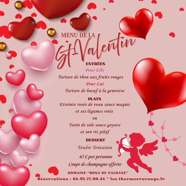 Soirée de la Saint-Valentin au Domaine Rosa de Caldane