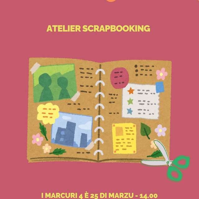 Atelier Scrapbooking à la Médiathèque de Petreto-Bicchisano