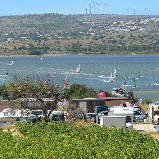 Aire Camping-car - Le Goulet - Leucate Village