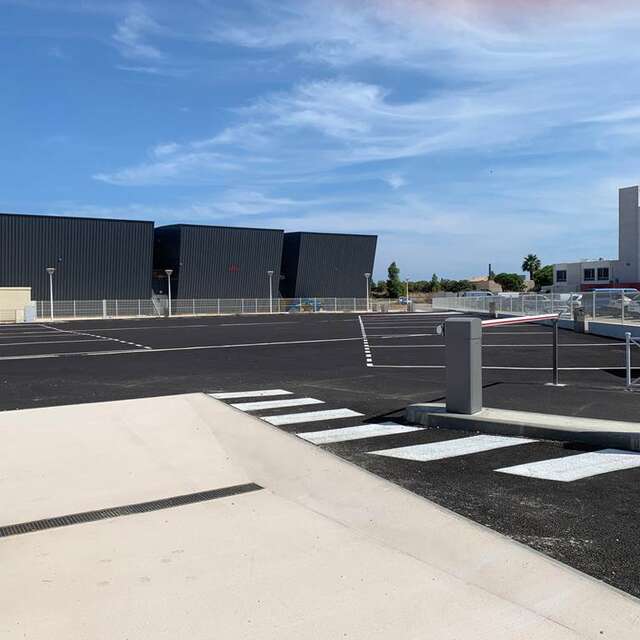 Aire Camping-car - Rue Dali - Port Leucate