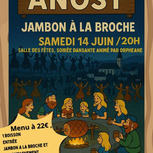 Jambon à la broche