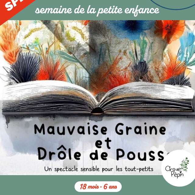 Spectacle Jeunesse : Mauvaise Graine et Drôle de Pousse