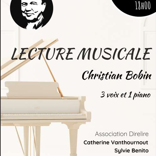 Christian Bobin, 3 voix et 1 piano