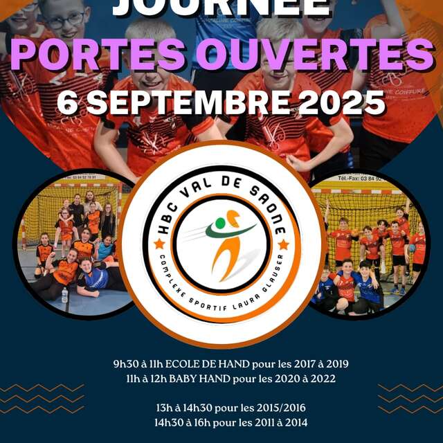 PORTES OUVERTES HBC VAL DE SAONE