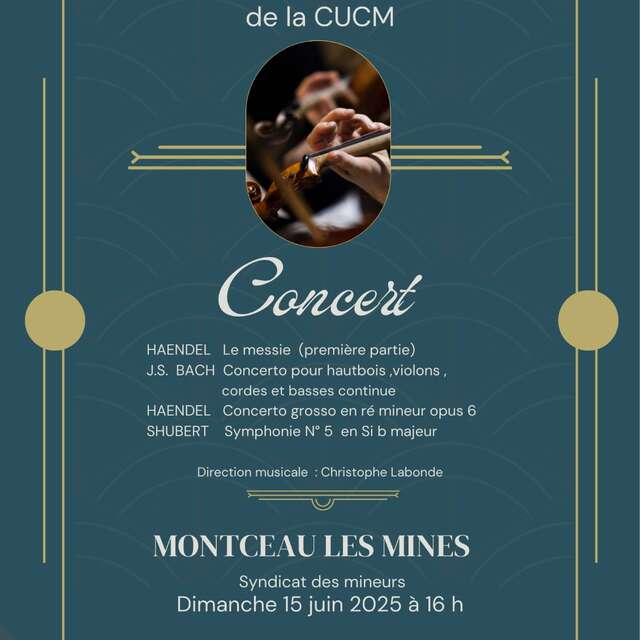 Concert de l'Orchestre Symphonique de la CUCM