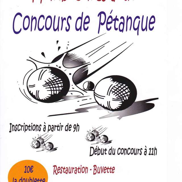 Concours de pétanque