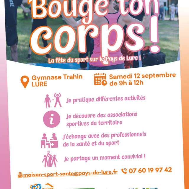 Bouge ton corps ! La fête du Sport sur le Pays de Lure