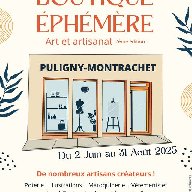 Boutique éphémère - art et artisanat