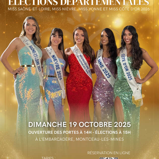 Élections départementales pour Miss Bourgogne 2026