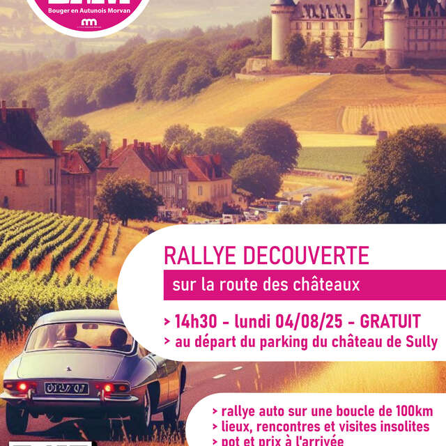 Rallye découverte, sur la route des châteaux