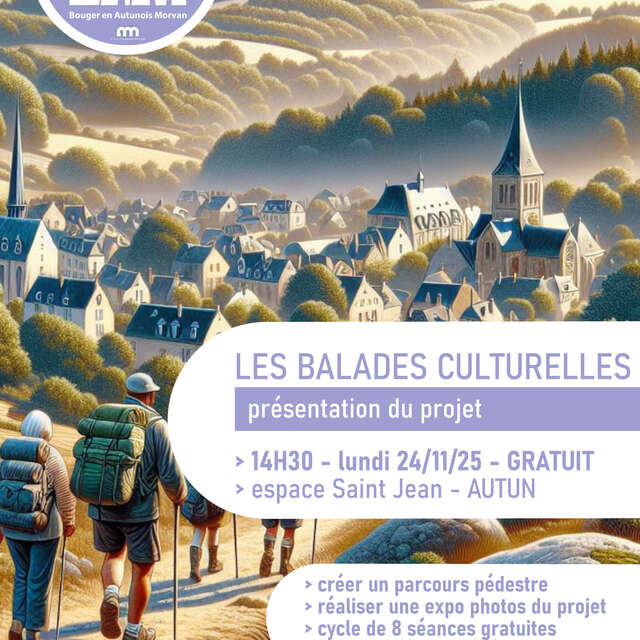 Les balades culturelles, présentation