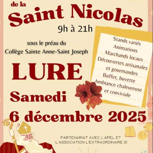 Marché artisanal de la Saint-Nicolas