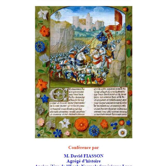 MOURIR POUR LA FRANCE ? LES MOTIVATIONS DES COMBATTANTS PENDANT LA GUERRE DE CENT ANS