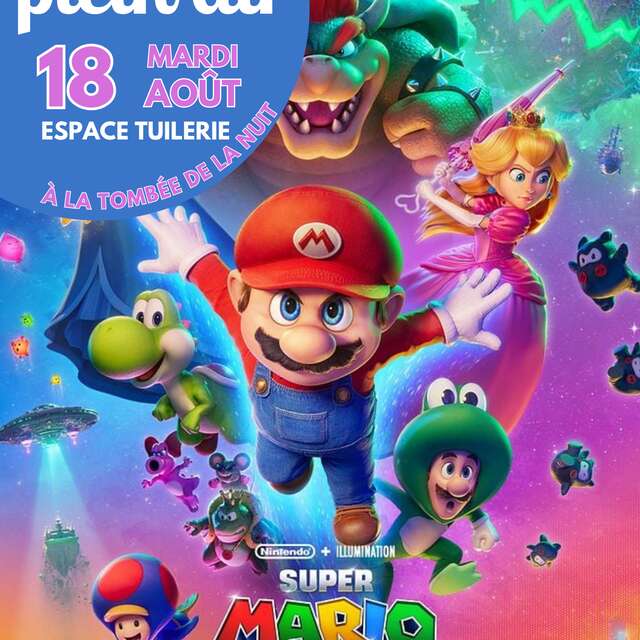 Cinéma plein air : Super Mario Galaxy
