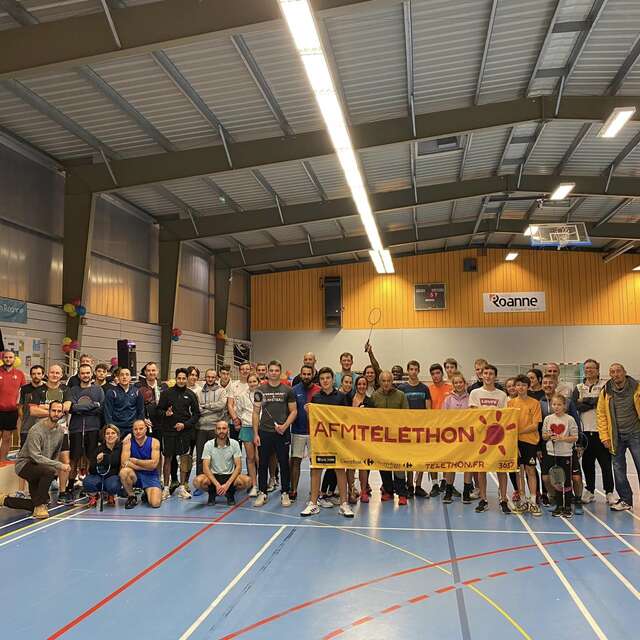 Téléthon : Tournoi Badminton nocturne à Fretigney-et-Velloreille