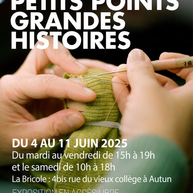 Exposition "Petits Points, Grandes Histoires"