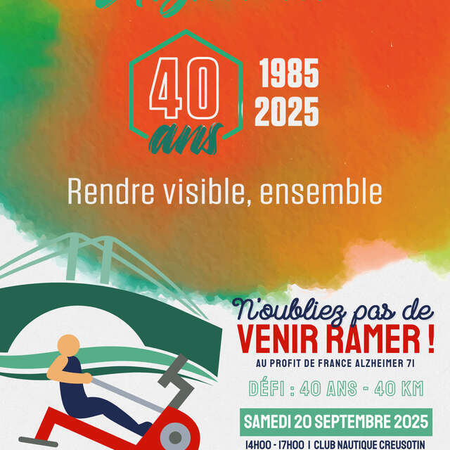 Défi Rameur | France Alzheimer 71