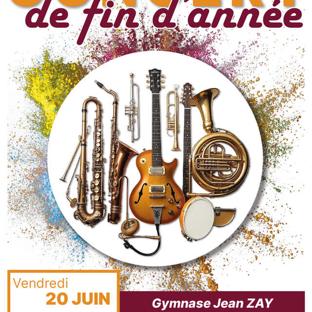 Concert de fin d'année de l'EMM