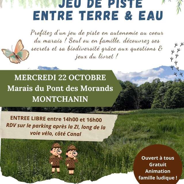 Jeu de piste au Marais du Pont des Morands