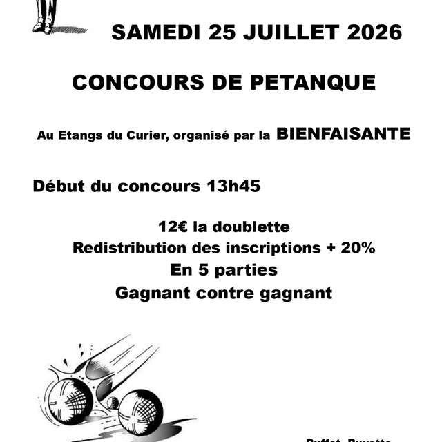 Concours de Pétanque