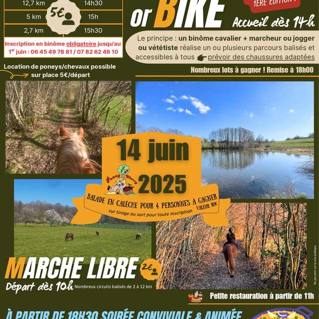 Ride & Run or Bike