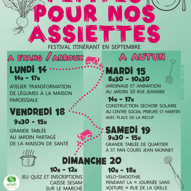 Festival itinérant Pépites pour nos assiettes