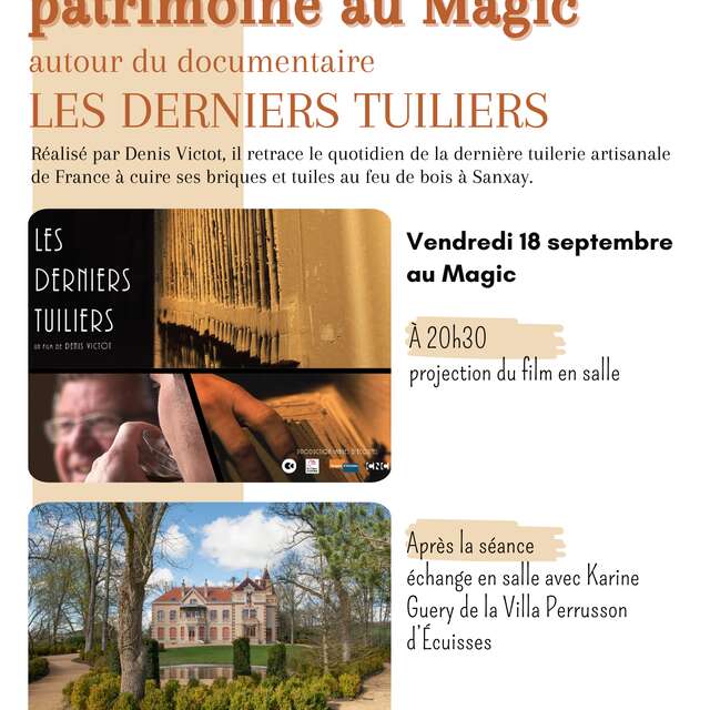 Journées européennes du patrimoine : projection au Magic