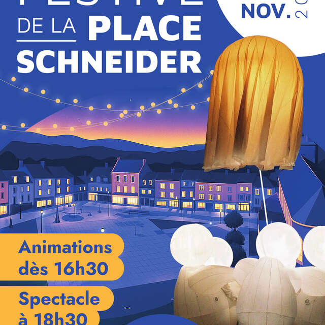 Inauguration festive de la place Schneider