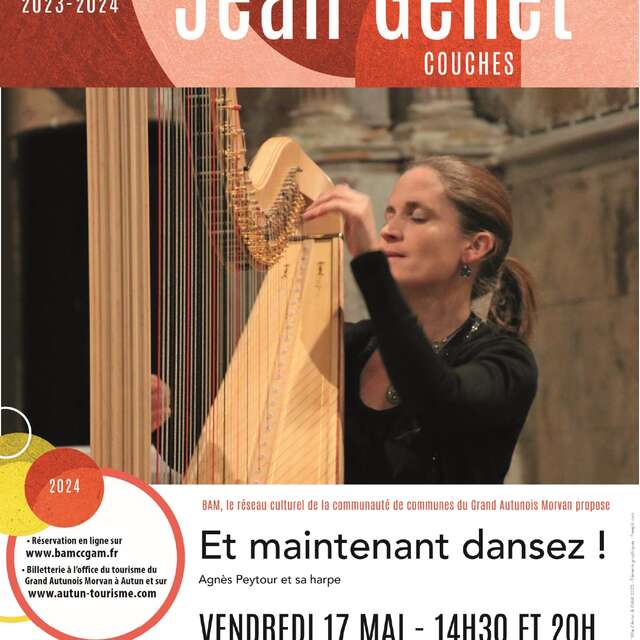 Et maintenant dansez! Agnès Peytour et sa harpe