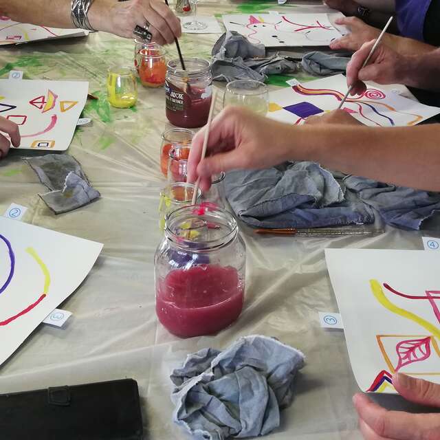 Atelier artistique "Création d'une œuvre participative"