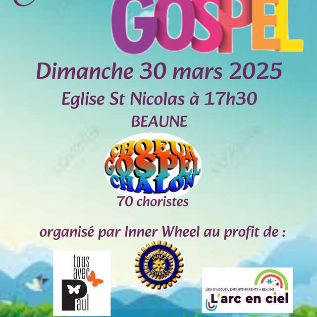 Concert Gospel à l'église Saint Nicolas de Beaune