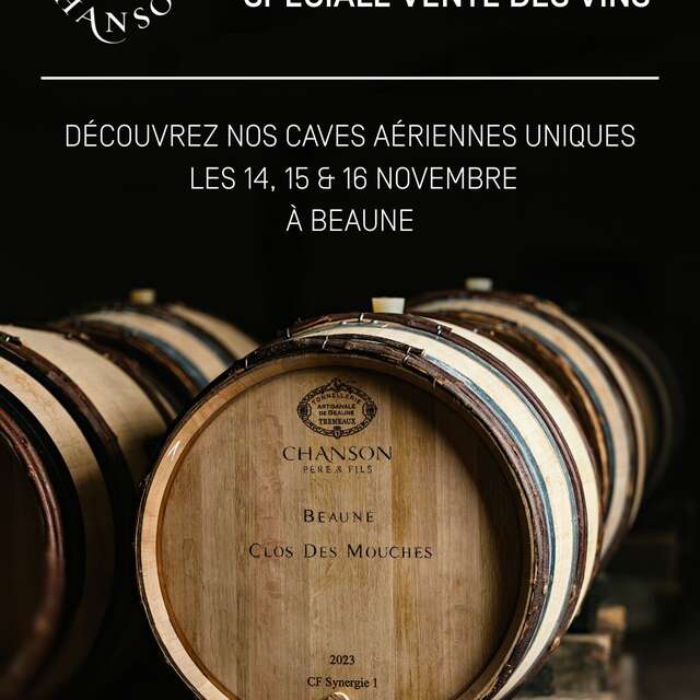 Domaine Chanson - Dégustation spéciale Vente des vins 2025