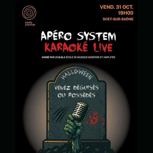 Apéro System Halloween : Le karaoké Live!