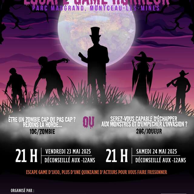 Escape Game d'Horreur au parc Maugrand