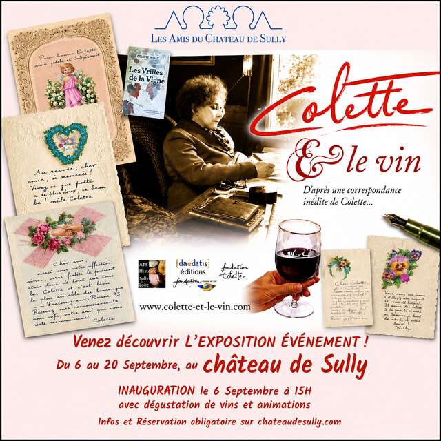 "Colette et le Vin" (exposition & dégustation)
