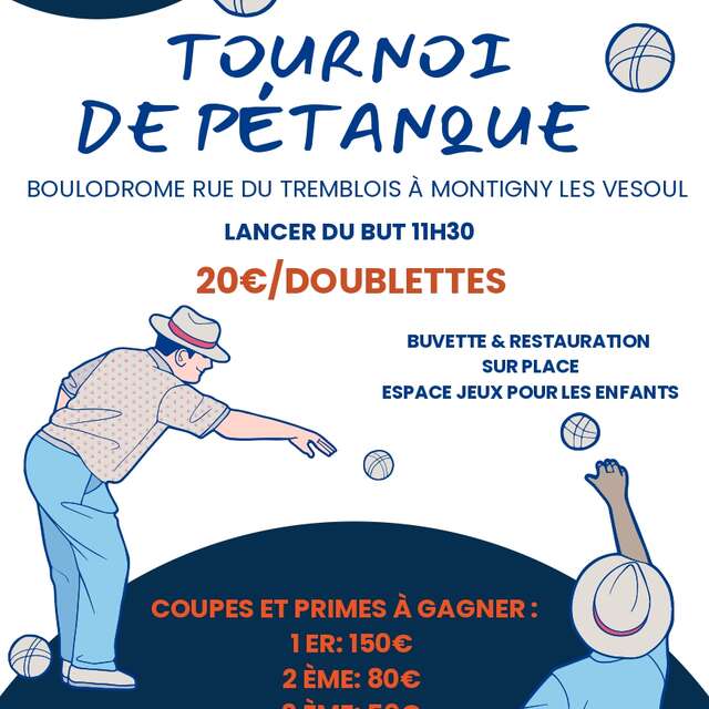 Tournoi de pétanque