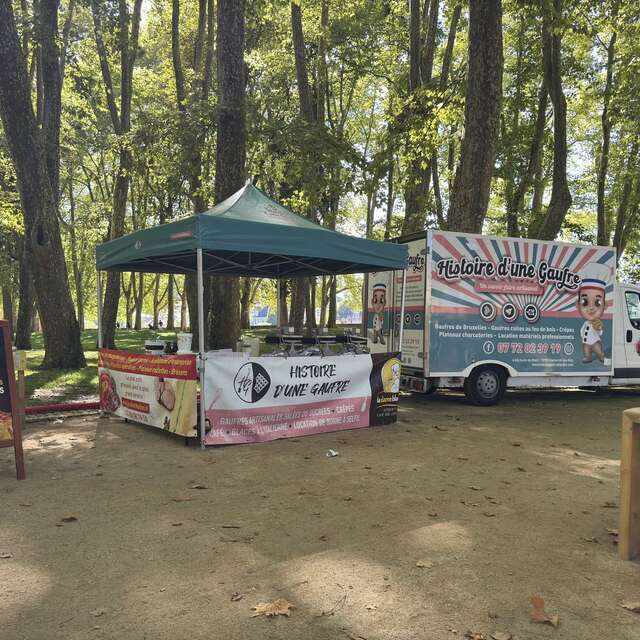 Food-truck Histoire d'une gaufre