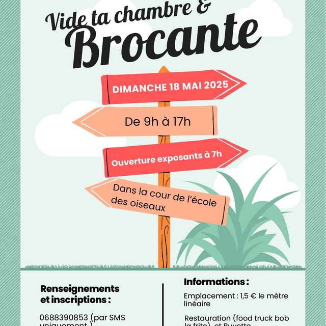 Vide ta chambre et brocante