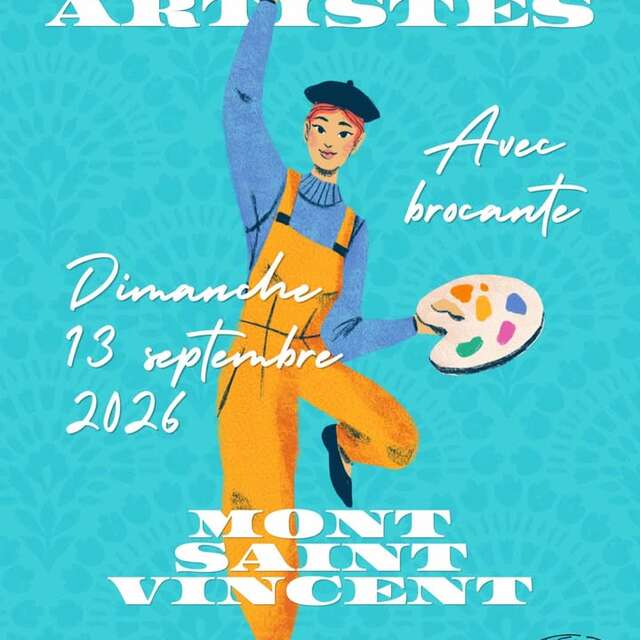 Peintres et brocante au village