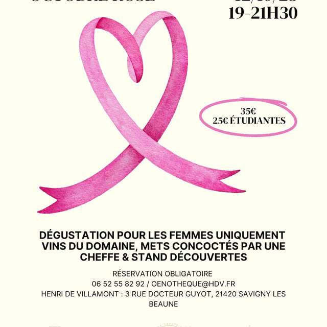 Soirée Octobre Rose