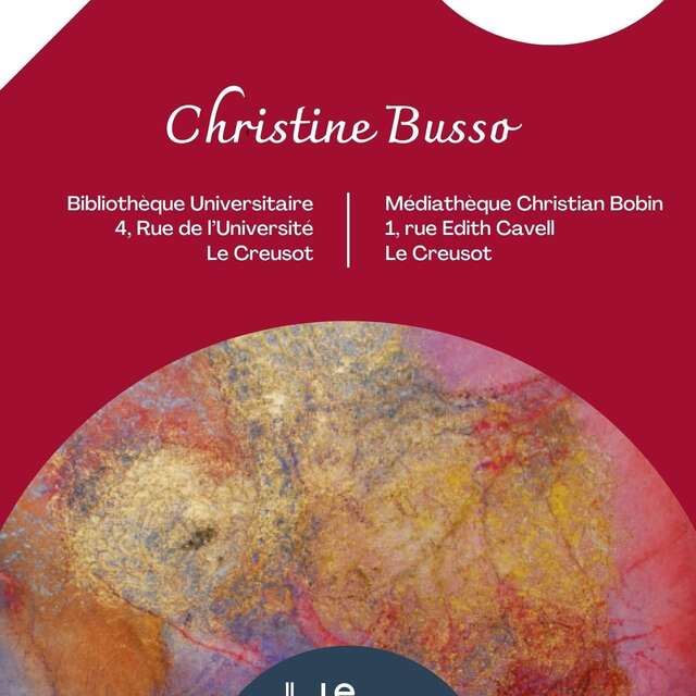 Exposition Christine Busso à la BU du Creusot