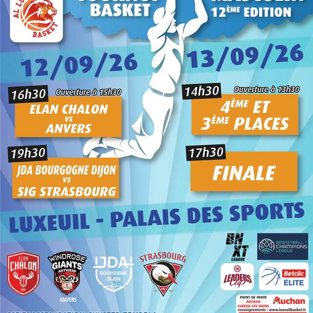 Luxtrophy : tournoi de basket