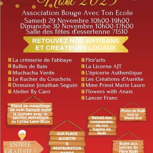 Marché de Noël / APE Bouge avec ton école