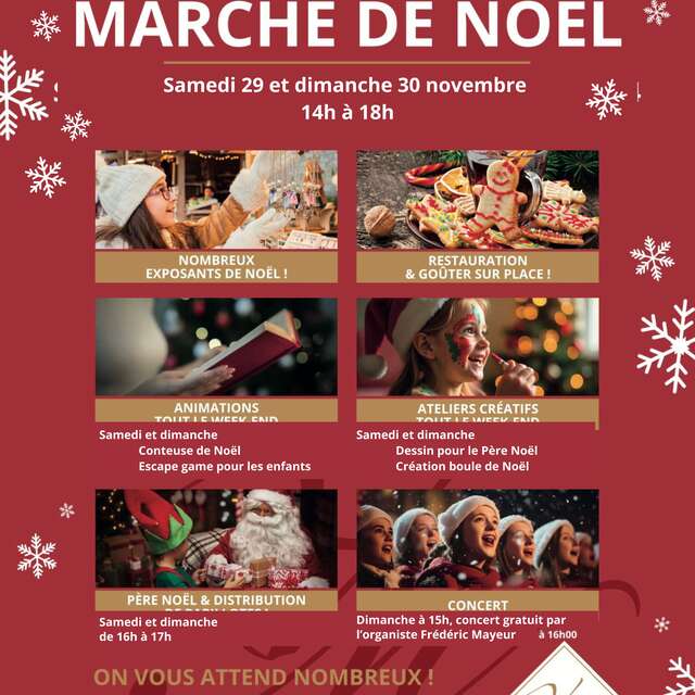 Marché de Noël à la Villa Médicis St-Lazare